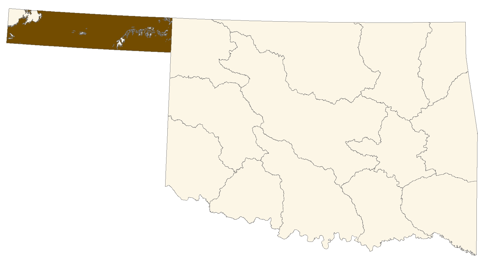 Ogallala-Panhandle Aquifer Map